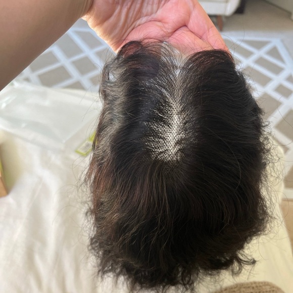 Elegant Black Wavy Hair Wig - Picture 3 of 9